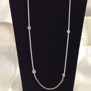 John Meddeiros Infinity Knot Necklace